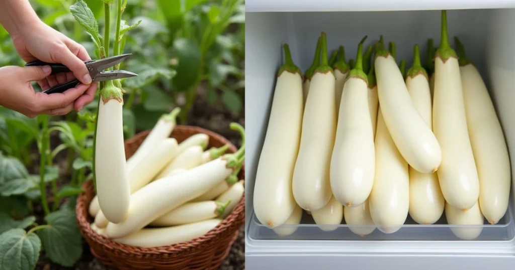 white eggplant