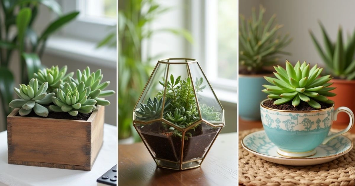 succulent pot ideas