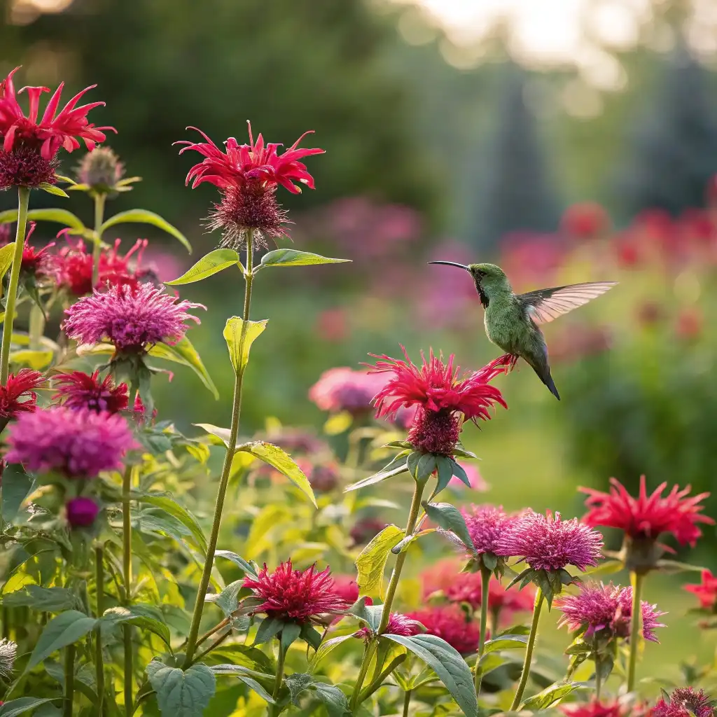10 Hummingbird Flowers to Make Your Garden Come Alive 2 Bee Balm