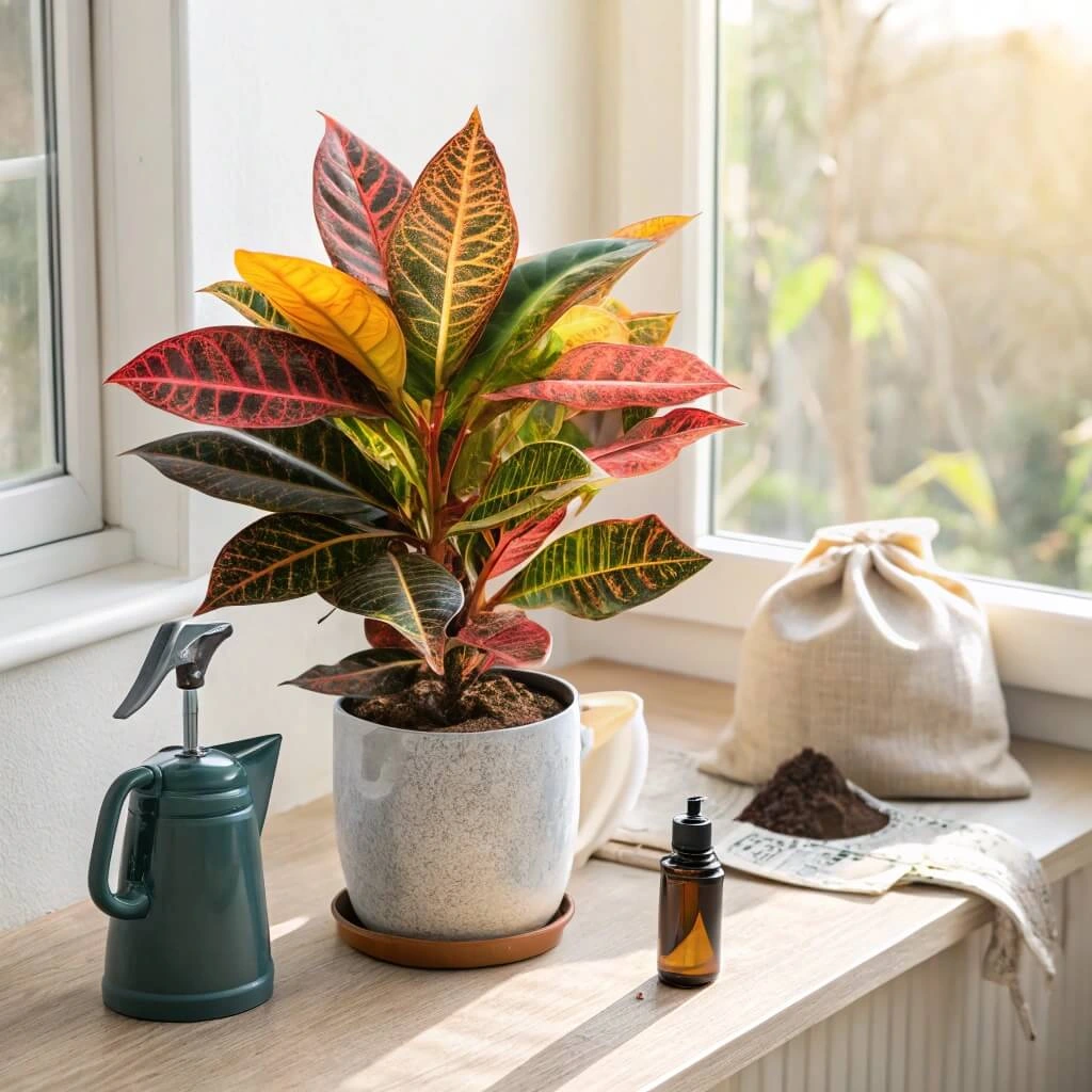 Croton Plant Care Secrets for Vibrant, Thriving Leaves 2 Croton Plant Care