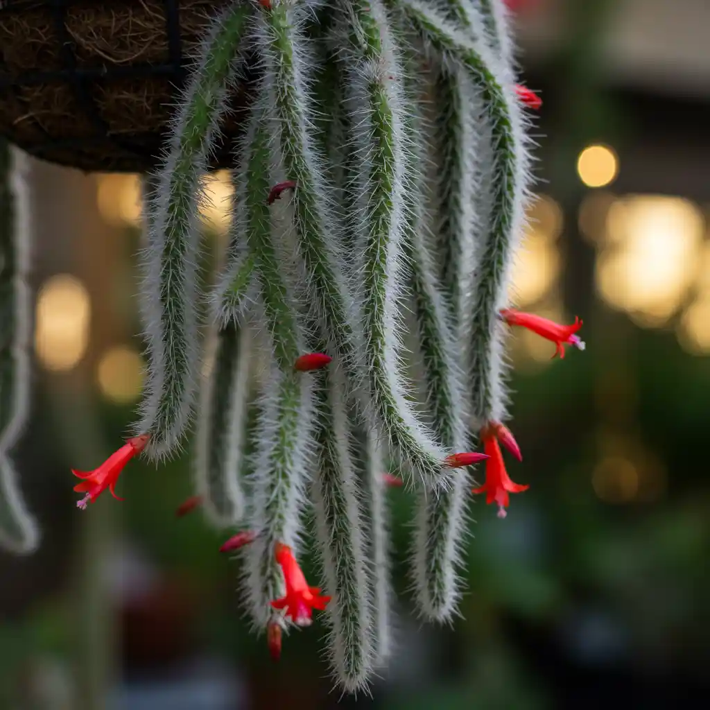 Flowering Cactus: 10 Beautiful Varieties to Grow 12 Monkey Tail Cactus Cleistocactus colademononis 1