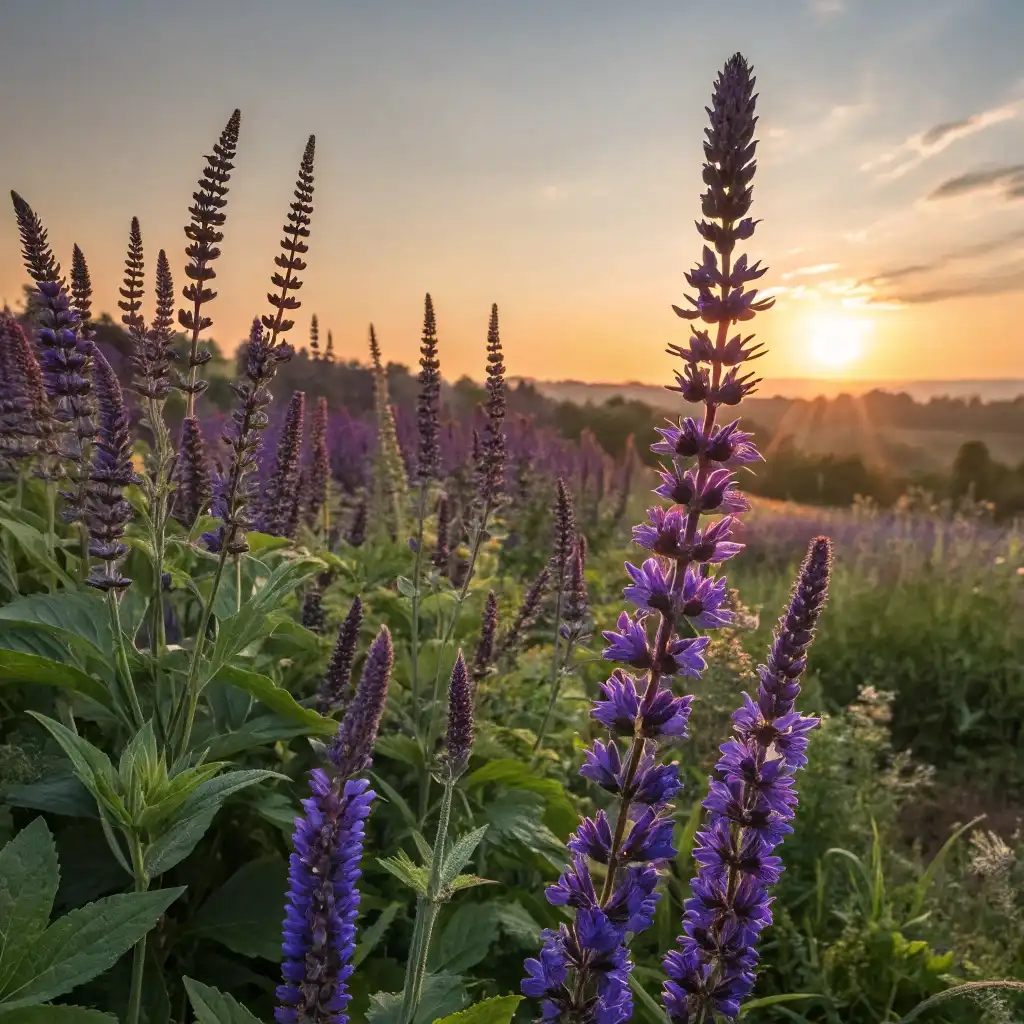 10 Hummingbird Flowers to Make Your Garden Come Alive 5 Salvia